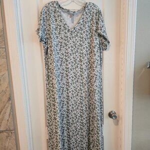 Nora Cora Short Sleeve Long Maxi Dress